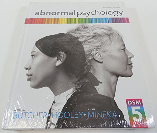 Imagen de archivo de Abnormal Psychology a la venta por ThriftBooks-Atlanta