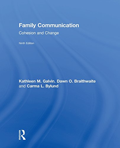 Stock image for Family Communication: Cohesion and Change (9th Edition) for sale by SecondSale