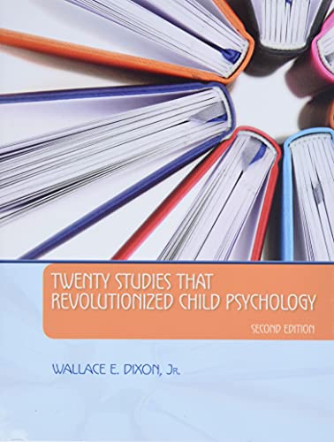 Stock image for Twenty Studies That Revolutionized Child Psychology for sale by Textbooks_Source