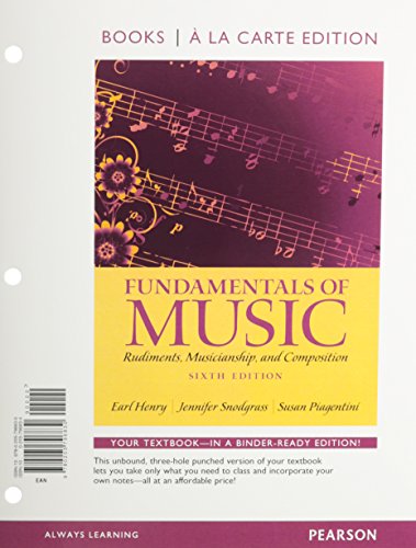 9780205953967: Fundamentals of Music: Rudiments, Musianship, and Composition