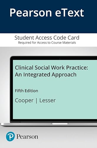 Stock image for Clinical Social Work Practice, Pearson Etext Access Card: An Integrated Approach for sale by Revaluation Books