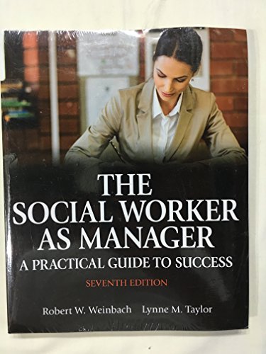 Stock image for The Social Worker as Manager: A Practical Guide to Success for sale by HPB-Red