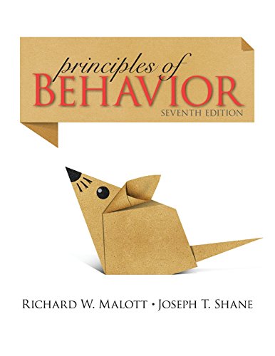 9780205959495: Principles of Behavior: Seventh Edition