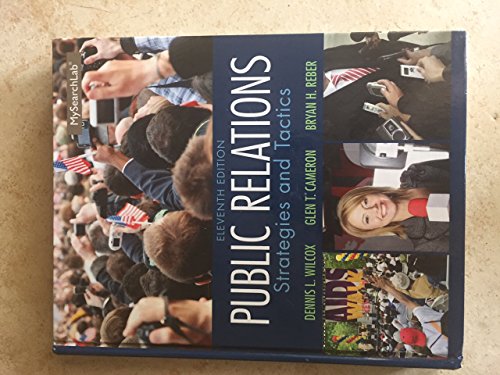 Imagen de archivo de Public Relations: Strategies and Tactics (11th Edition) a la venta por BooksRun