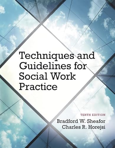 Imagen de archivo de Techniques and Guidelines for Social Work Practice (10th Edition) a la venta por HPB-Red