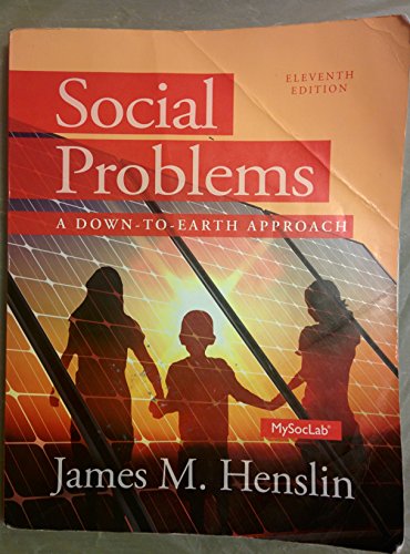 9780205965120: Social Problems: A Down to Earth Approach