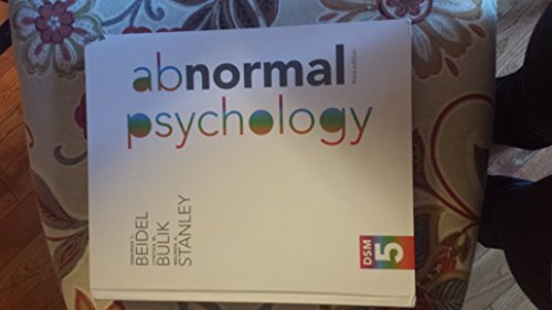 Beispielbild fr Abnormal Psychology (3rd Edition) zum Verkauf von BooksRun