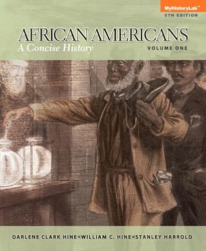 Stock image for African Americans: A Concise History, Volume 1 (5th Edition) for sale by HPB-Red
