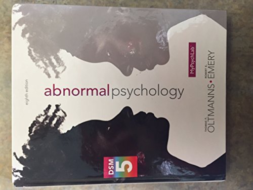 9780205970742: Abnormal Psychology (8th Edition)