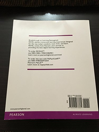 Imagen de archivo de Psychology (paperback) (4th Edition) a la venta por Jenson Books Inc