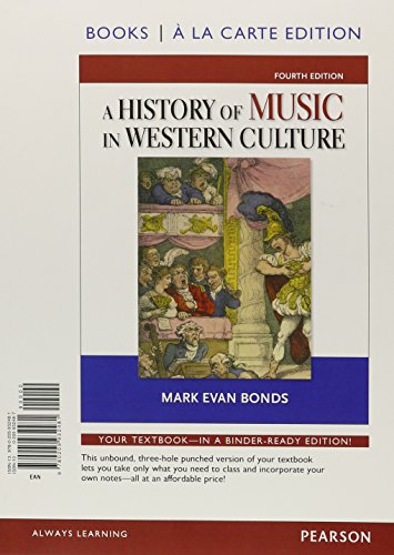 Stock image for History of Music Western Culture, BooBonds PhD, Mark Evan for sale by Iridium_Books