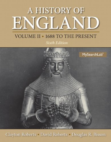 Imagen de archivo de History of England, A, Volume 2 (1688 to the Present) Plus Mysearchlab with Etext -- Access Card Package a la venta por ThriftBooks-Dallas