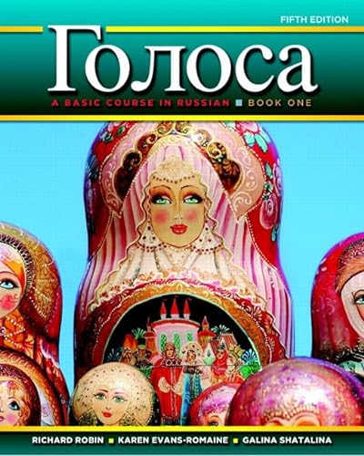 Stock image for Golosa: A Basic Course in Russian, Book One Plus MyLab Russian with Pearson eText -- Access Card Package (multi-semester access) (5th Edition) for sale by Iridium_Books