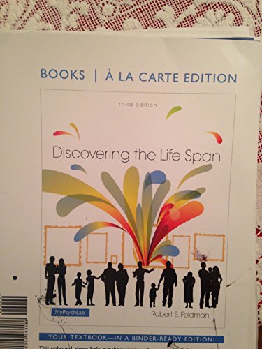 Beispielbild fr Discovering the Life Span, Books a la Carte Edition (3rd Edition) zum Verkauf von Facetextbooks