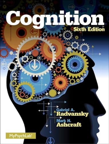 Beispielbild fr Cognition (6th Edition) zum Verkauf von BooksRun