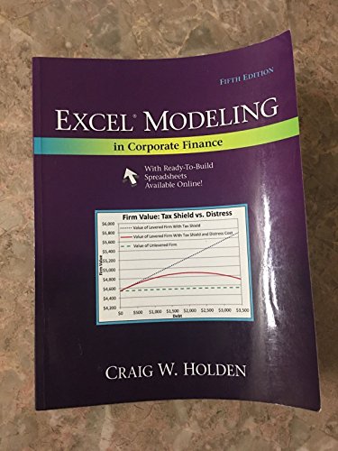 Stock image for Excel Modeling in Corporate Finance for sale by BooksRun