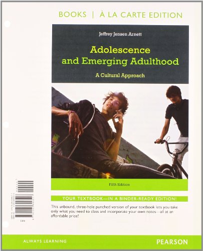 9780205987740: Adolescence and Emerging Adulthood: A Cultural Approach