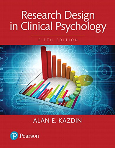 Imagen de archivo de Research Design in Clinical Psychology -- Books a la Carte (5th Edition) a la venta por Solr Books