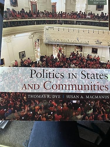 Imagen de archivo de Politics in States and Communities (15th Edition) a la venta por SecondSale
