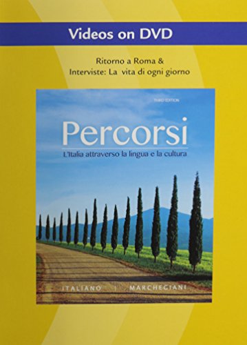 Imagen de archivo de Video on DVD for Percorsi: L'Italia attraverso la lingua e la cultura a la venta por Revaluation Books