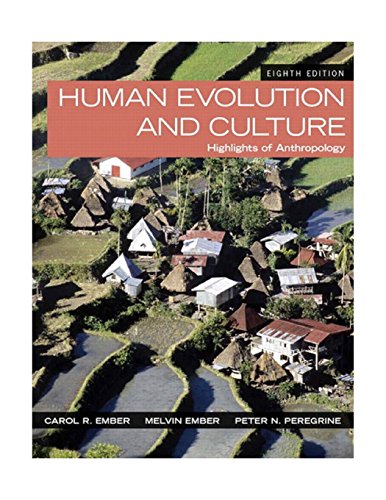 Imagen de archivo de Human Evolution and Culture: Highlights of Anthropology (8th Edition) a la venta por HPB-Red