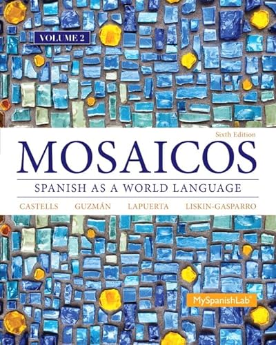 Stock image for Mosaicos Volume 2 for sale by Off The Shelf