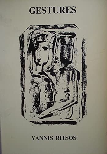 Imagen de archivo de Gestures, and Other Poems, 1968-1970 a la venta por Arundel Books