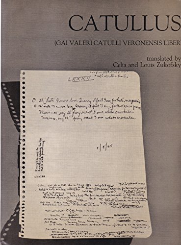 Beispielbild fr Catullus (Gai Valeri Catulli Veronensis Liber) zum Verkauf von Tony Power, Books