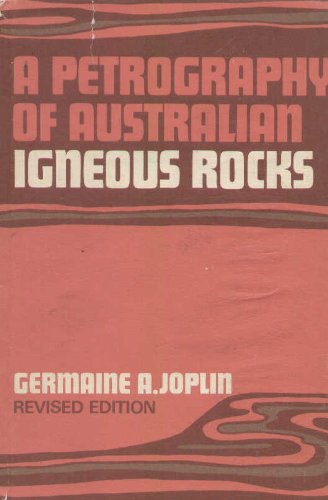 9780207122781: A Petrography of Australian Igneous Rocks: Including Material from the Territory of Papua and New Guinea