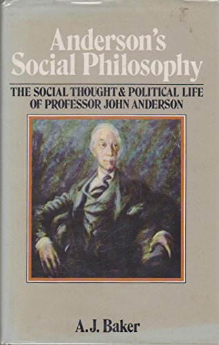 9780207138133: Anderson's social philosophy [Gebundene Ausgabe] by