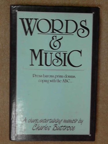 Stock image for Words and Music for sale by Gleebooks