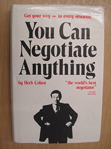 You can negotiate anything