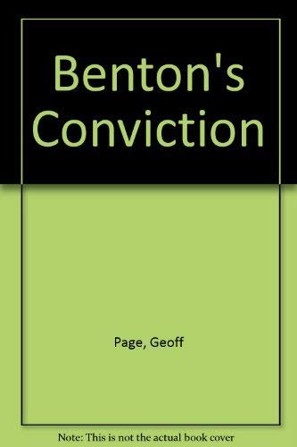 9780207151132: Bentons Conviction