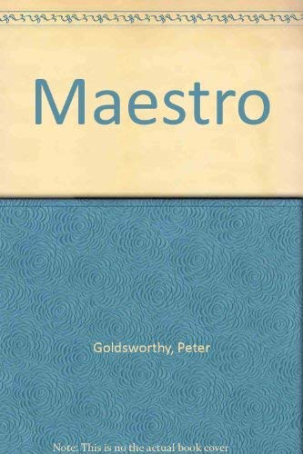 Stock image for Maestro for sale by Jay W. Nelson, Bookseller, IOBA