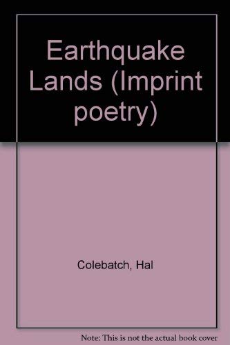 9780207163524: Earthquake Lands (Imprint poetry)