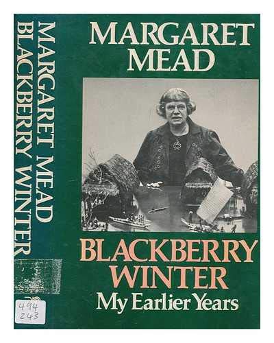 Imagen de archivo de Blackberry Winter : My Earlier Years a la venta por Better World Books