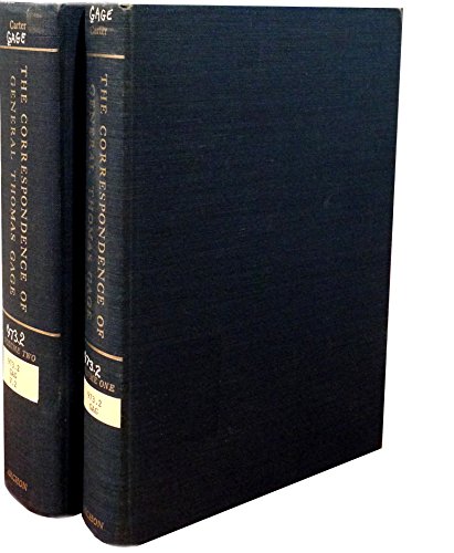 The Correspondence of General Thomas Gage (2 Volume Set) (9780208008121) by Gage, Thomas