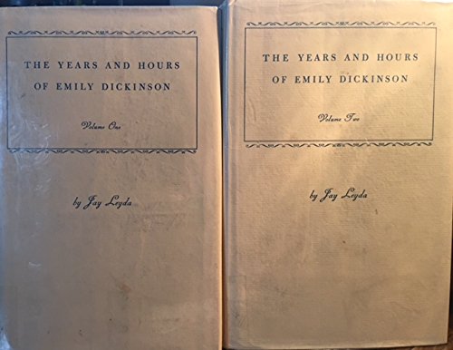 9780208008176: The Years and Hours of Emily Dickinson, (2 Volumes) (Unabridged)