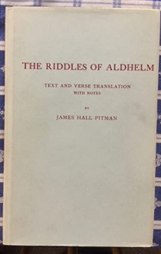 Stock image for The riddles of Aldhelm (Yale studies in English) for sale by Midtown Scholar Bookstore