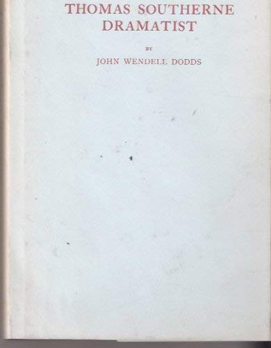 Thomas Southerne, Dramatist.