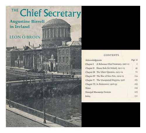 Stock image for Chief Secretary : Augustine Birrell in Ireland for sale by Better World Books