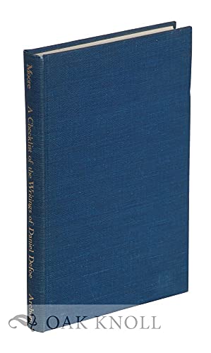 Stock image for A Checklist of the Writings of Daniel Defoe, Second Edition for sale by About Books
