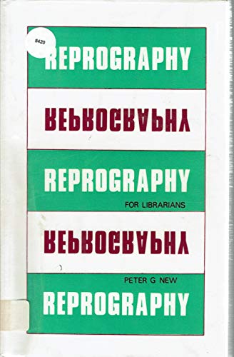 Beispielbild fr Reprography for Librarians zum Verkauf von Better World Books