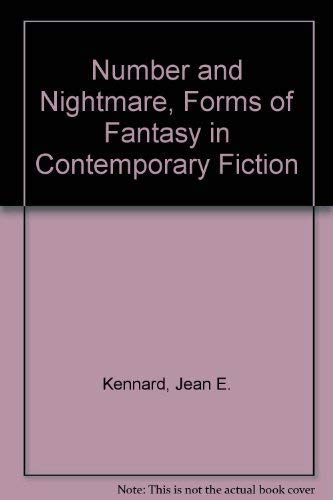 Beispielbild fr Number and Nightmare, Forms of Fantasy in Contemporary Fiction zum Verkauf von Bookmarc's