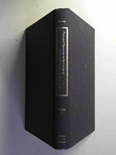 Beispielbild fr Plots and Characters in the Fiction of Eighteenth-Century English Authors, Volume I: Jonathan Swift, Daniel Defoe and Samuel Richardson zum Verkauf von PsychoBabel & Skoob Books