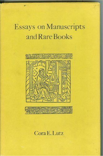 Stock image for Essays on Manuscripts and Rare Books for sale by About Books