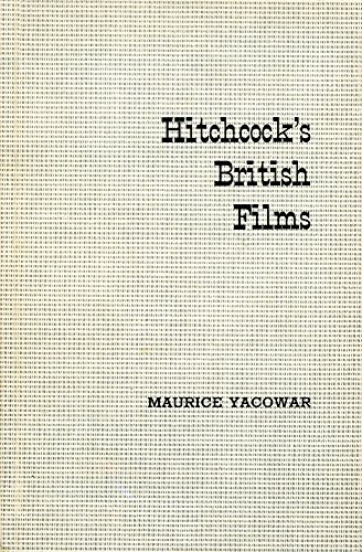 Stock image for Hitchcock's British Films for sale by Better World Books