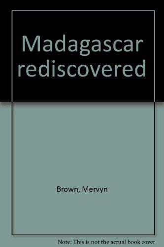 Imagen de archivo de Madagascar rediscovered: A history from early times to independence a la venta por HPB-Ruby