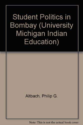 Stock image for Student Politics In Bombay for sale by Willis Monie-Books, ABAA