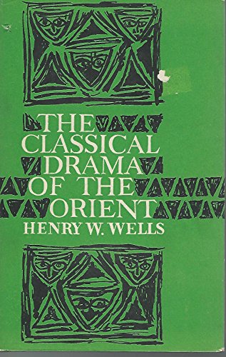 Beispielbild fr Classical Drama of the Orient zum Verkauf von Better World Books